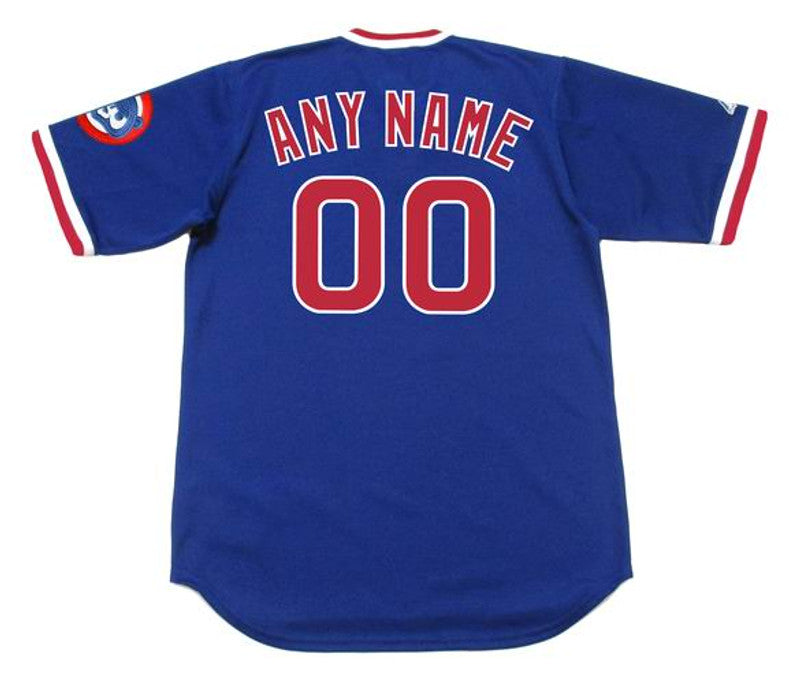 Chicago Cubs 1980S Cooperstown Away Custom Stitched Jersey With Any Name Numbers | CTJS2595