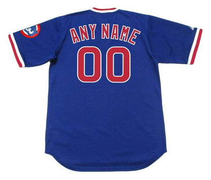 Chicago Cubs 1980S Cooperstown Away Custom Stitched Jersey With Any Name Numbers | CTJS2595