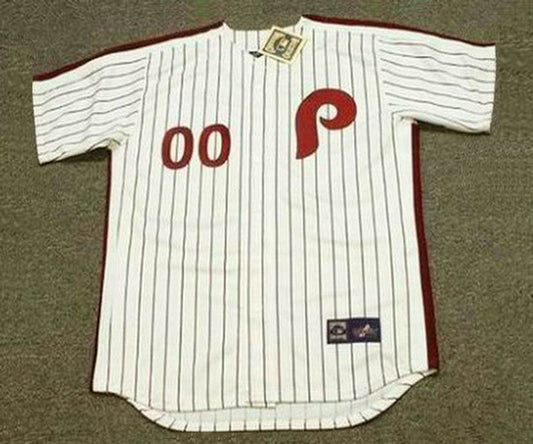 Philadelphia Phillies 1980S Cooperstown Home Custom Name Number Stitched Baseball Jersey | CTJS0796