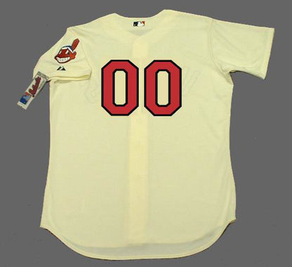 Cleveland Indians Authentic Home Custom Stitched Jersey | CTJS2493