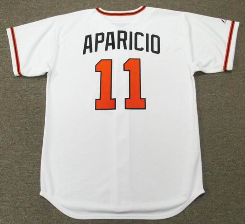 Luis Aparicio Baltimore Orioles 1966 Cooperstown Home Baseball Stitched Jersey | CTJS1211
