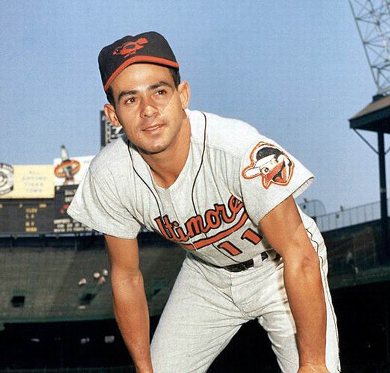 Luis Aparicio Baltimore Orioles 1963 Cooperstown Away Baseball Stitched Jersey | CTJS1213