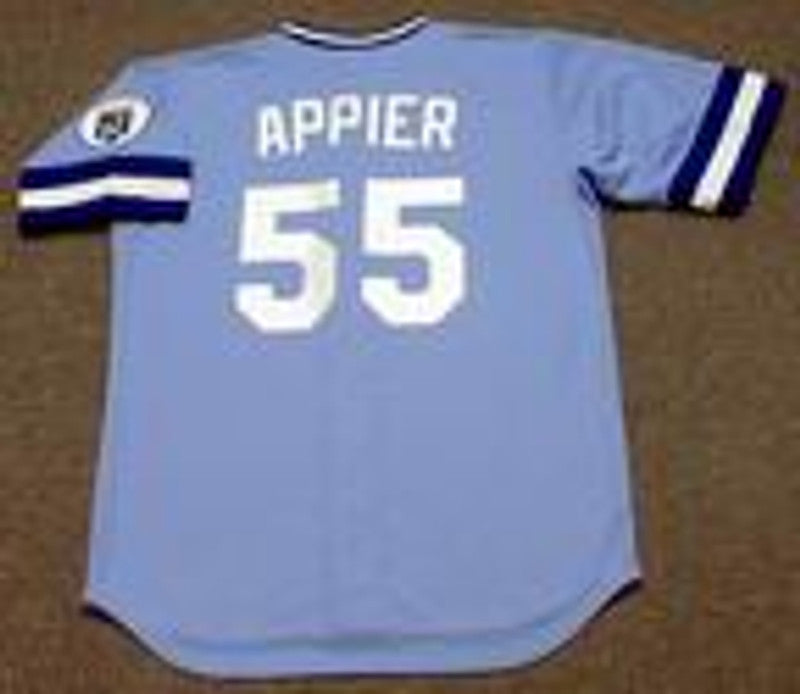 Kevin Appier Kansas City Royals 1989 Cooperstown Away Baseball Stitched Jersey | CTJS1348