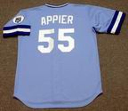 Kevin Appier Kansas City Royals 1989 Cooperstown Away Baseball Stitched Jersey | CTJS1348