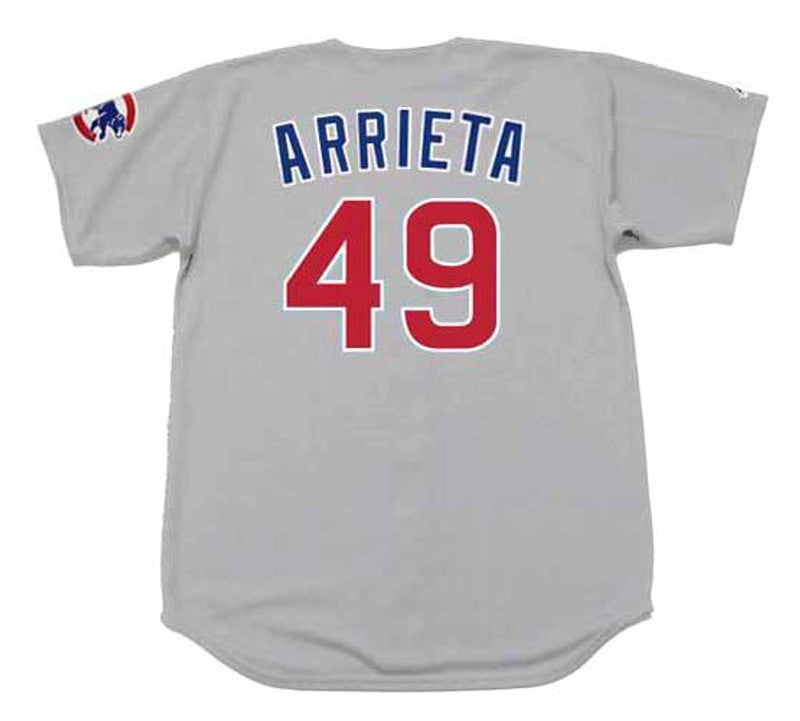 Jake Arrieta Chicago Cubs 2016 Away Baseball Stitched Jersey | CTJS1796