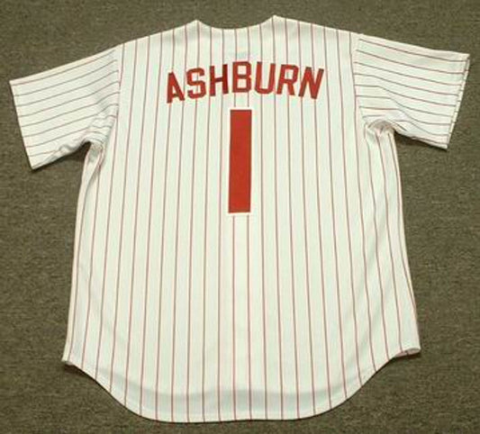 Richie Ashburn Philadelphia Phillies 1950S Throwback Baseball Stitched Jersey | CTJS0681