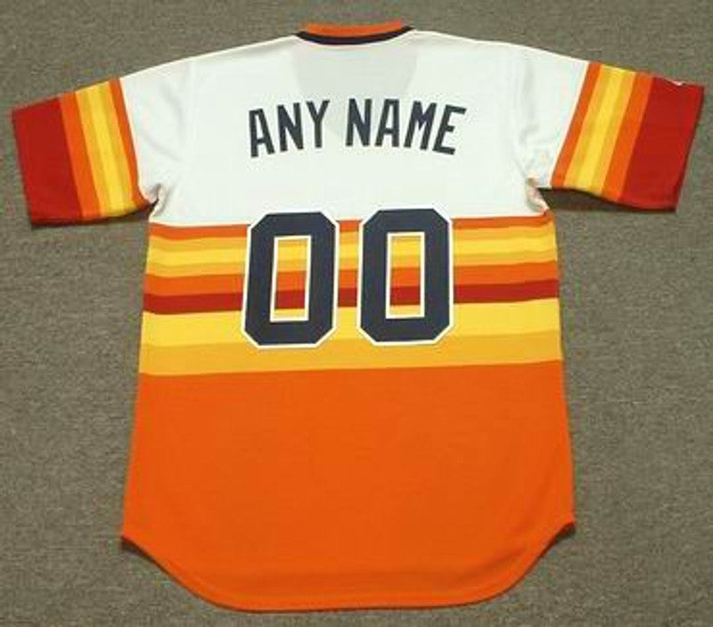 Houston Astros 1980S Cooperstown Home Custom Name Number Stitched Jersey | CTJS1870