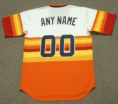 Houston Astros 1980S Cooperstown Home Custom Name Number Stitched Jersey | CTJS1870