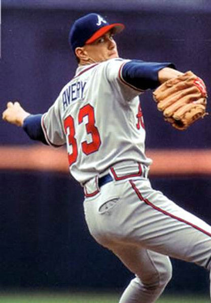 Steve Avery Atlanta Braves 1995 Away Throwback Baseball Stitched Jersey | CTJS0343