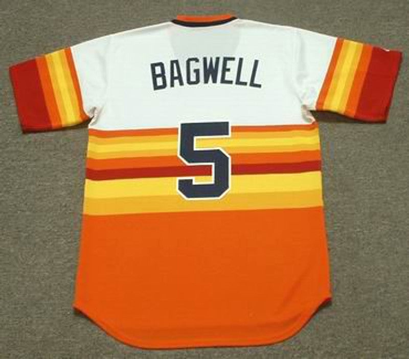 Jeff Bagwell Houston Astros 1980S Cooperstown Throwback Baseball Stitched Jersey | CTJS1760
