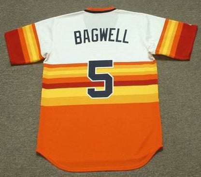 Jeff Bagwell Houston Astros 1980S Cooperstown Throwback Baseball Stitched Jersey | CTJS1760