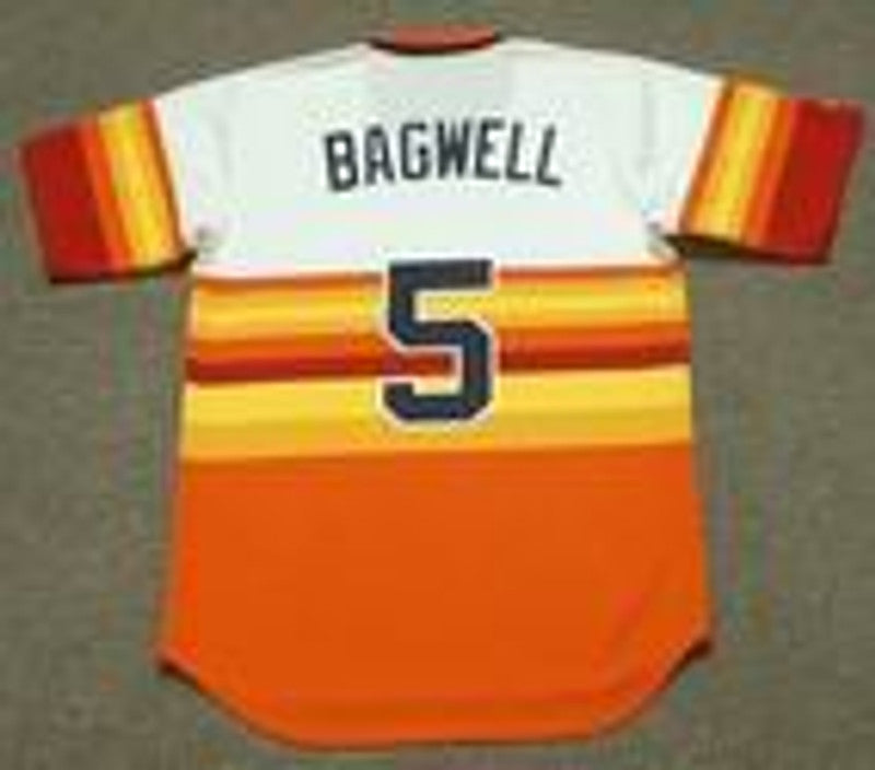 Jeff Bagwell Houston Astros 1980S Cooperstown Throwback Baseball Stitched Jersey | CTJS1760
