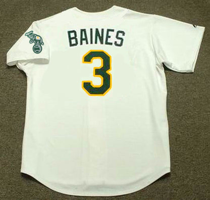 Harold Baines Oakland Athletics 1991 Home Baseball Throwback Stitched Jersey | CTJS1886