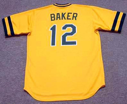 Dusty Baker Oakland Athletics 1985 Cooperstown Throwback Baseball Stitched Jersey | CTJS2191