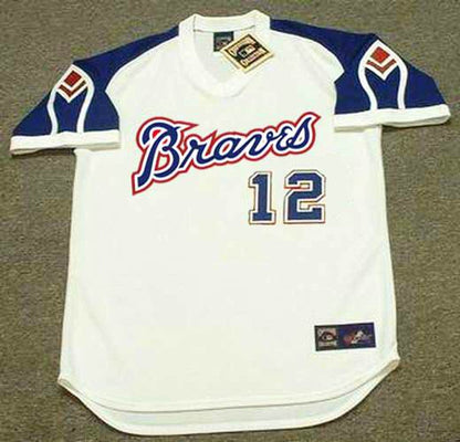 Dusty Baker Atlanta Braves 1974 Cooperstown Throwback Baseball Stitched Jersey | CTJS2194