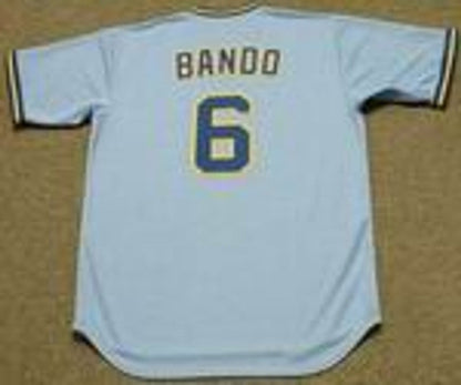 Sal Bando Milwaukee Brewers 1978 Cooperstown Throwback Away Stitched Baseball Jersey | CTJS0463