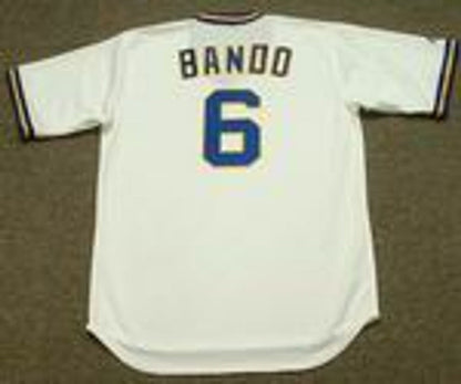 Sal Bando Milwaukee Brewers 1977 Cooperstown Throwback Home Stitched Baseball Jersey | CTJS0464