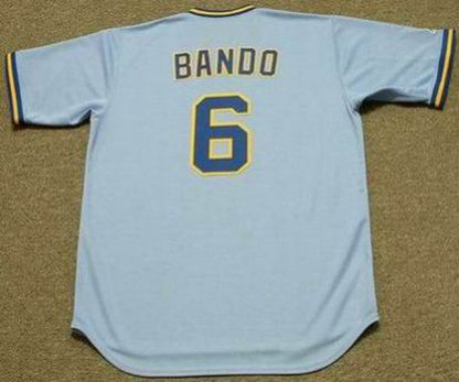 Sal Bando Milwaukee Brewers 1978 Cooperstown Throwback Away Stitched Baseball Jersey | CTJS0463