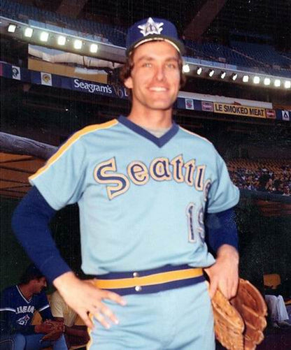 Floyd Bannister Seattle Mariners 1982 Cooperstown Away Baseball Stitched Jersey | CTJS2090
