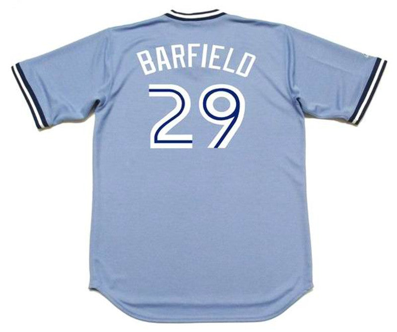 Jesse Barfield Toronto Blue Jays 1986 Cooperstown Away Baseball Stitched Jersey | CTJS1722