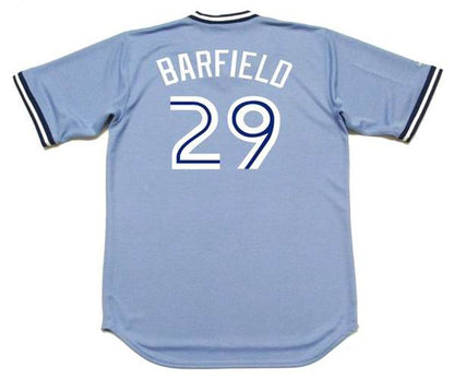Jesse Barfield Toronto Blue Jays 1986 Cooperstown Away Baseball Stitched Jersey | CTJS1722