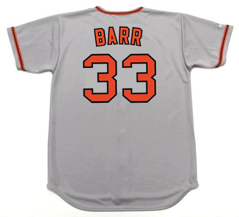 Jim Barr San Francisco Giants 1973 Cooperstown Away Baseball Stitched Jersey | CTJS1707