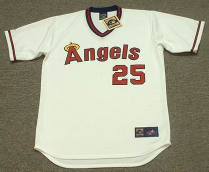 Don Baylor California Angels 1982 Cooperstown Throwback Baseball Stitched Jersey | CTJS2252