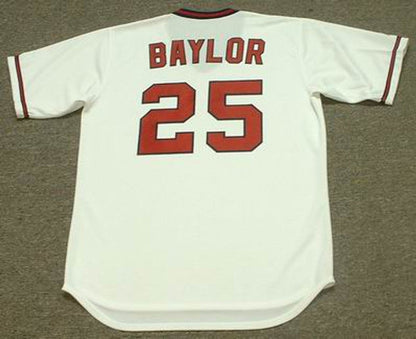 Don Baylor California Angels 1982 Cooperstown Throwback Baseball Stitched Jersey | CTJS2252