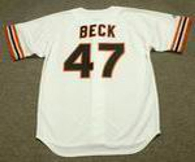 Rod Beck San Francisco Giants 1993 Cooperstown Throwback Home Stitched Baseball Jersey | CTJS0593