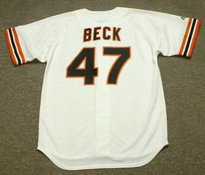 Rod Beck San Francisco Giants 1993 Cooperstown Throwback Home Stitched Baseball Jersey | CTJS0593