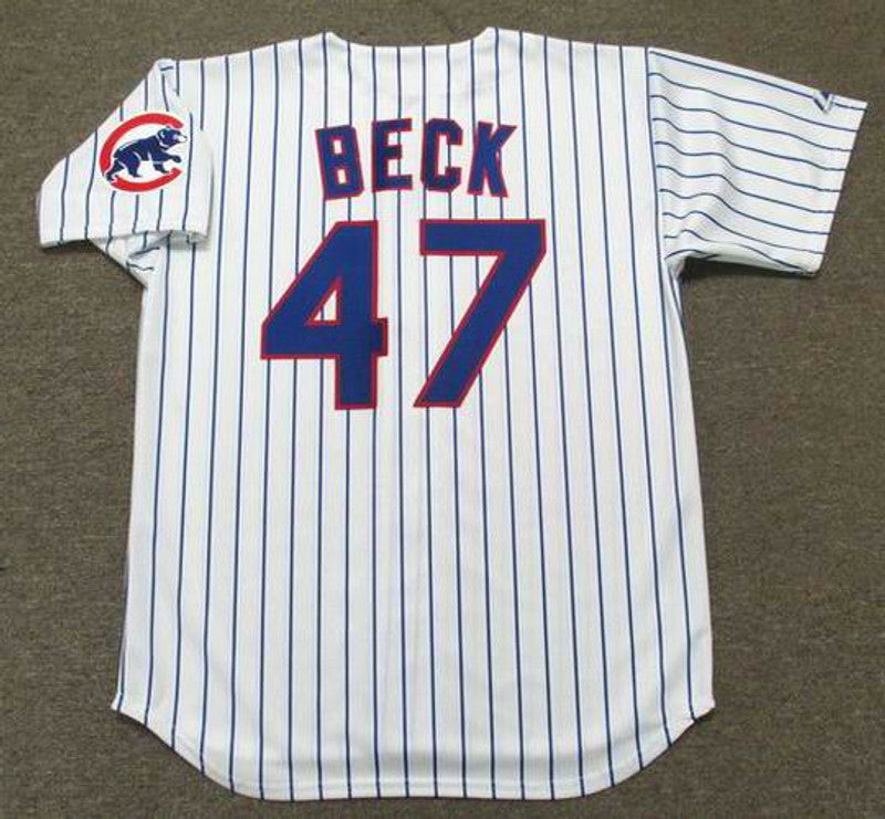 Rod Beck Chicago Cubs 1998 Throwback Home Baseball Stitched Jersey | CTJS0596