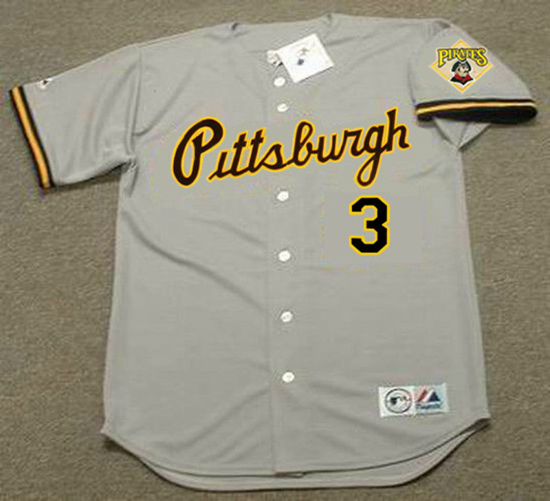Jay Bell Pittsburgh Pirates 1992 Throwback Away Baseball Stitched Jersey | CTJS1766