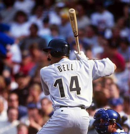 Derek Bell Houston Astros 1995 Throwback Away Baseball Stitched Jersey | CTJS2287
