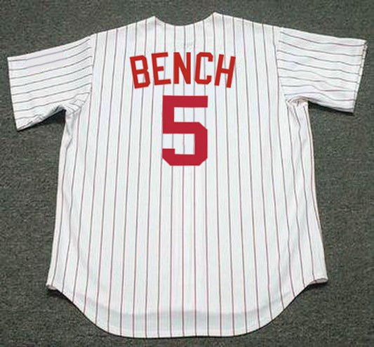 Johnny Bench Cincinnati Reds 1967 Home Baseball Stitched Baseball Jersey | CTJS1514