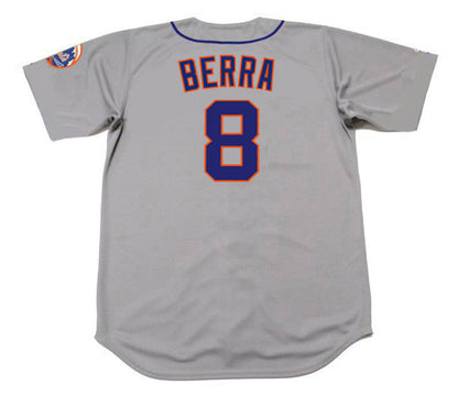 Yogi Berra New York Mets 1965 Away Baseball Stitched Baseball Jersey | CTJS0009
