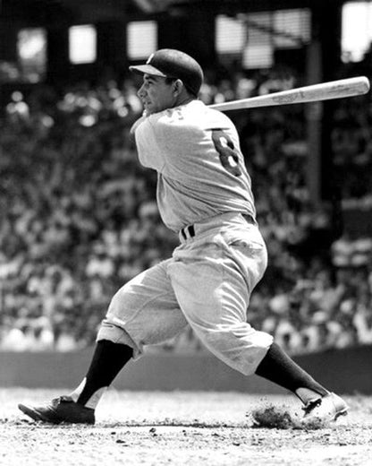 Yogi Berra New York Yankees 1951 Cooperstown Throwback Away Stitched Baseball Jersey | CTJS0006