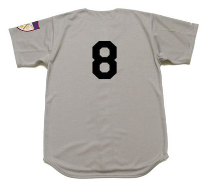 Yogi Berra New York Yankees 1951 Cooperstown Throwback Away Stitched Baseball Jersey | CTJS0006