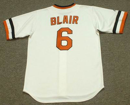 Paul Blair Baltimore Orioles 1974 Cooperstown Throwback Baseball Stitched Jersey | CTJS0863