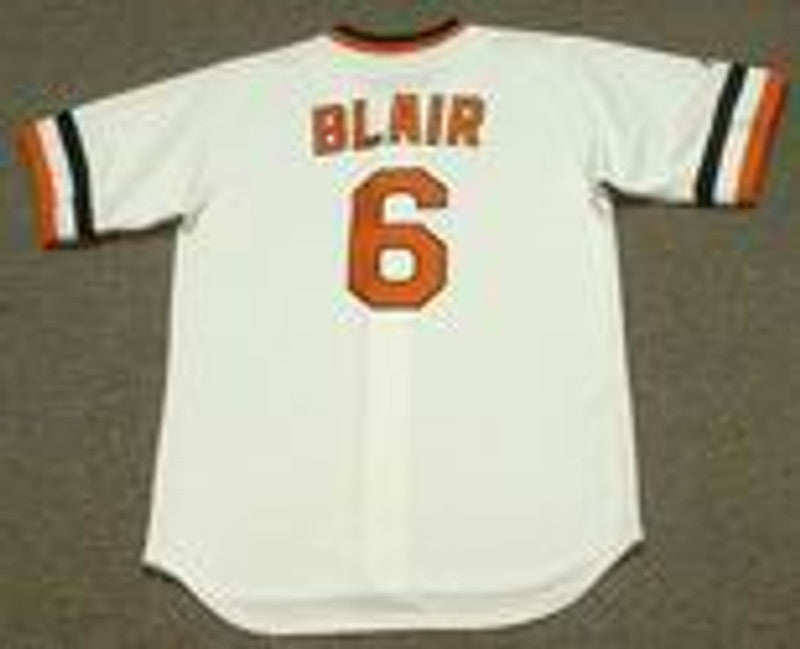 Paul Blair Baltimore Orioles 1974 Cooperstown Throwback Baseball Stitched Jersey | CTJS0863