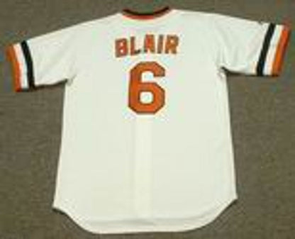 Paul Blair Baltimore Orioles 1974 Cooperstown Throwback Baseball Stitched Jersey | CTJS0863