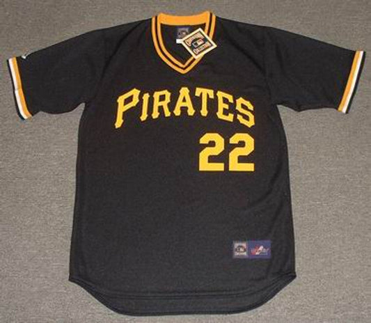 Bert Blyleven Pittsburgh Pirates 1978 Away Throwback Baseball Stitched Jersey | CTJS2927