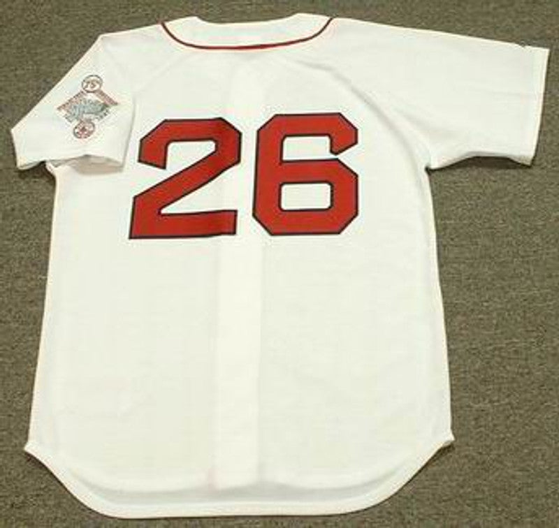 Wade Boggs Boston Red Sox 1987 Throwback Home Baseball Stitched Jersey | CTJS0096