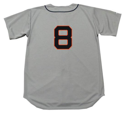 Ray Boone Detroit Tigers 1955 Cooperstown Away Baseball Stitched Jersey | CTJS0739