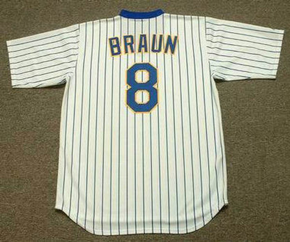 Ryan Braun Milwaukee Brewers 1980S Cooperstown Throwback Home Stitched Baseball Jersey | CTJS0485