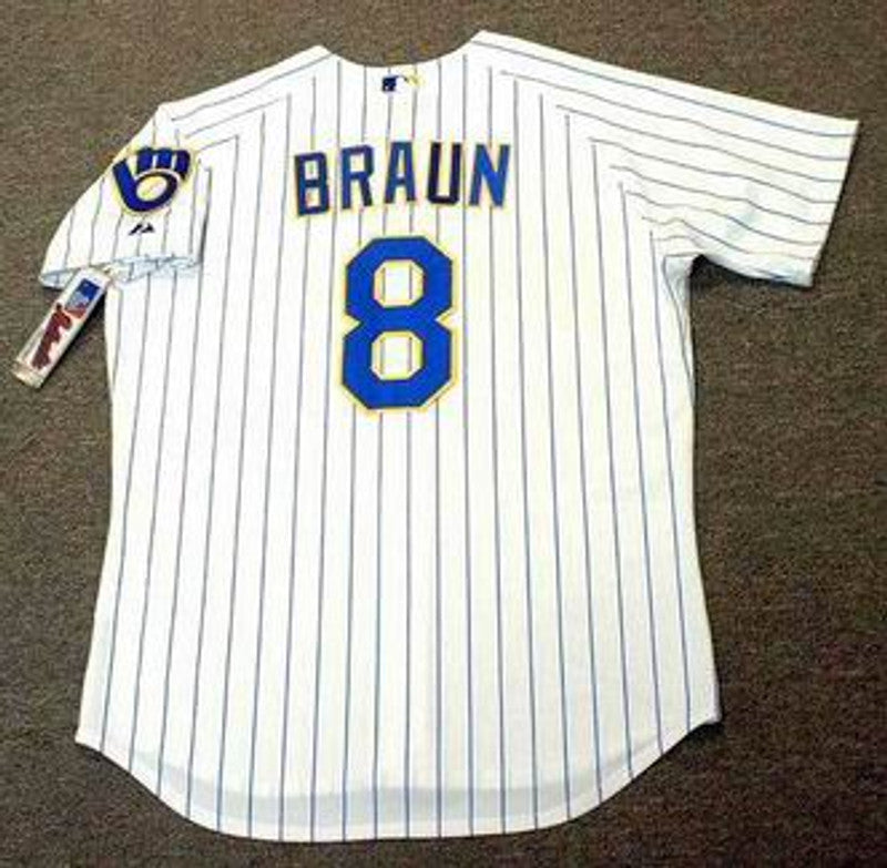 Ryan Braun Milwaukee Brewers 2012 Authentic Home Baseball Stitched Jersey | CTJS0483