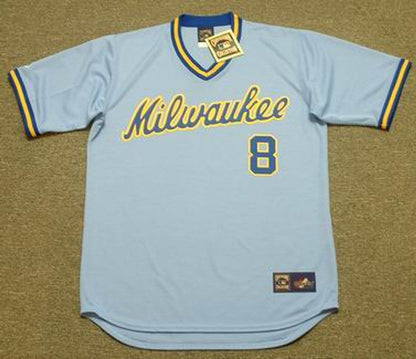 Ryan Braun Milwaukee Brewers 1980S Away Throwback Baseball Stitched Jersey | CTJS0486
