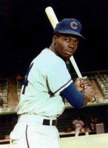 Lou Brock Chicago Cubs 1963 Cooperstown Throwback Away Stitched Baseball Jersey | CTJS1227