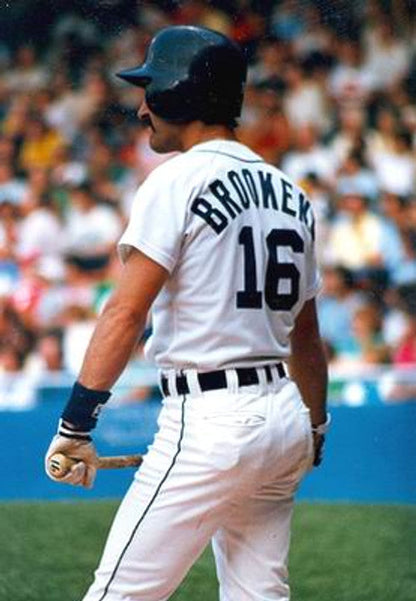 Tom Brookens Detroit Tigers 1984 Home Throwback Baseball Stitched Jersey | CTJS0218