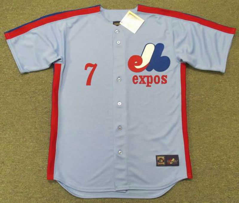 Hubie Brooks Montreal Expos 1985 Cooperstown Away Baseball Stitched Jersey | CTJS1849
