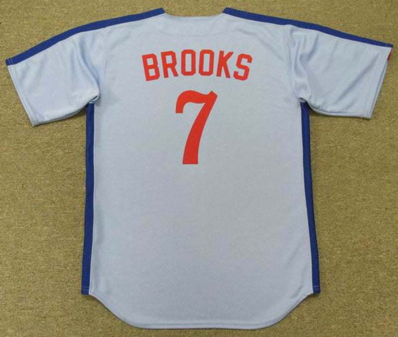 Hubie Brooks Montreal Expos 1985 Cooperstown Away Baseball Stitched Jersey | CTJS1849